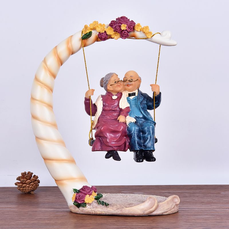 Китайские статуэтки пожилых па – обзор и цена Resin Art Wedding Gift