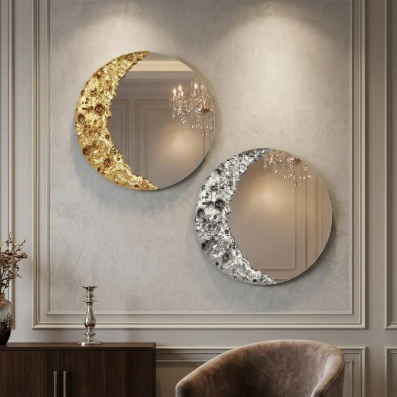 Новое 9-дюймовое круглое насте – обзор и цена Resin Art Wallpaper