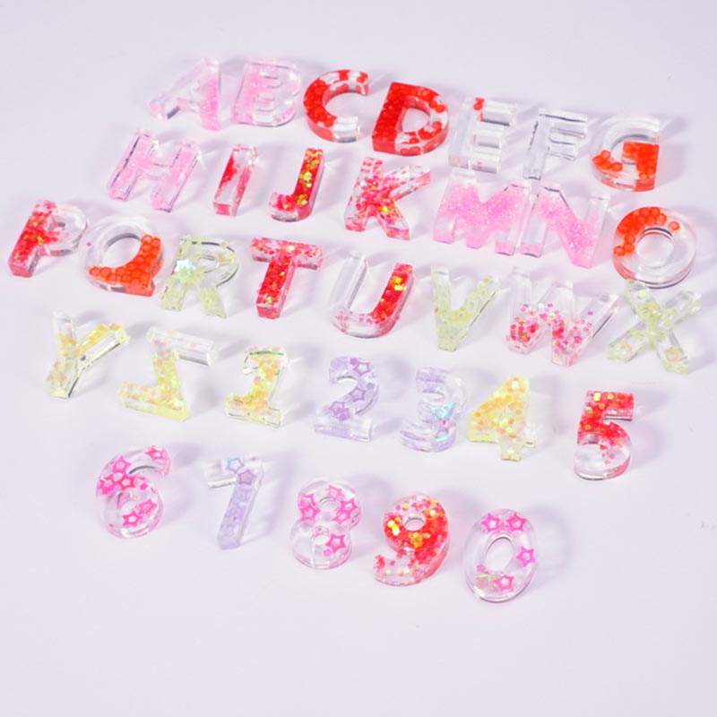 Домашний декор «сделай сам», 1 – обзор и цена Resin Art Alphabet