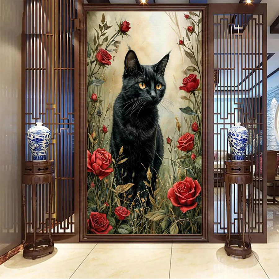 Алмазная мозаика DIY: Красно-ч – обзор и цена Resin Art Rose