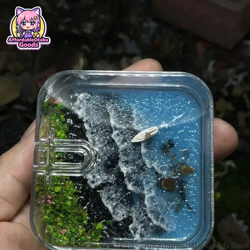 Рыбья сцена с маяком, декорати – обзор и цена Resin Art Work