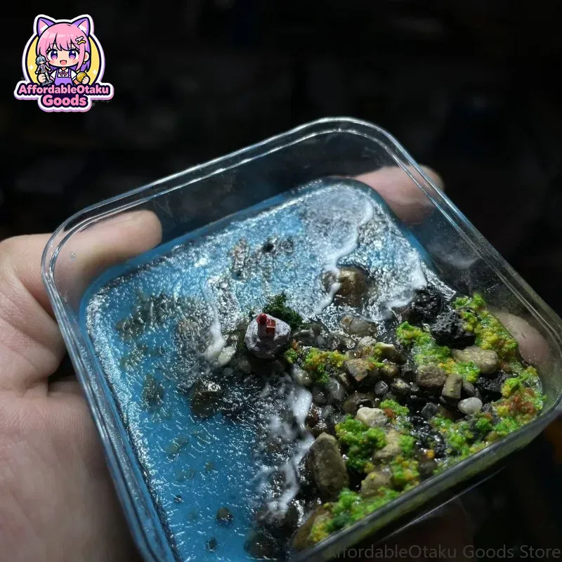 Рыбья сцена с маяком, декорати – обзор и цена Resin Art Work